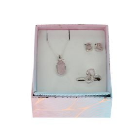 Morganite Jewellery Gift Set
