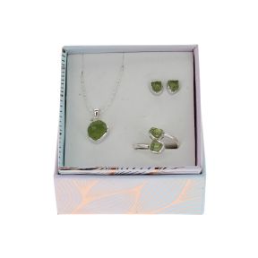 Peridot Jewelry Gift Set