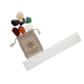 Boxed Chakra Set with Selenite