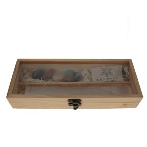 Boxed Chakra Set with Selenite