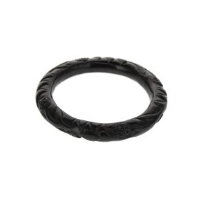 Shungite Carved Bangle