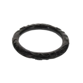 Shungite Carved Bangle