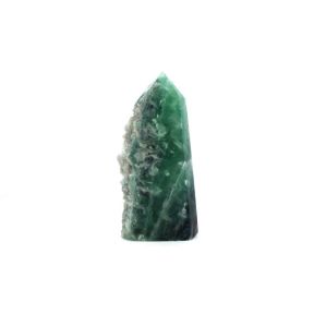1 Side Rough Polished Point Fluorite 9