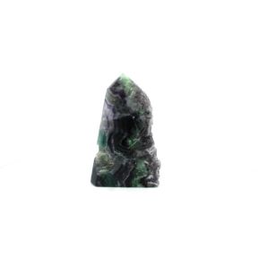 1 Side Rough Polished Point Fluorite 12