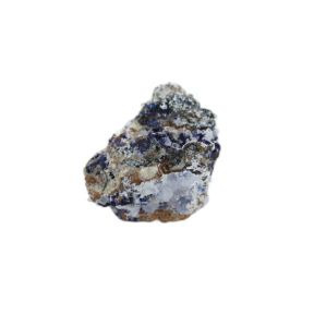 Azurite Crystal On Matrix