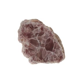 Pink Amethyst Rough 1 side Polished
