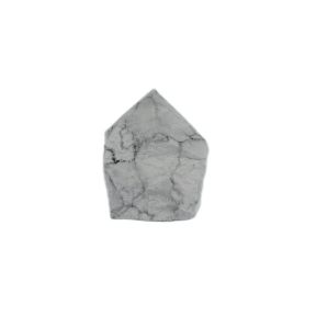 Howlite White Rough Pol Pnt 5
