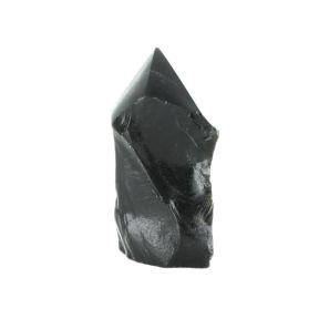 Obsidian Part Polished Point 2