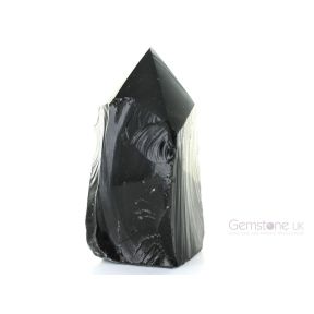 Obsidian Rough Polished Point 5