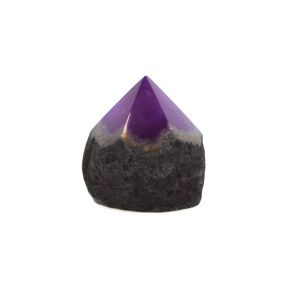 Purple Agate Part Polished Point 5