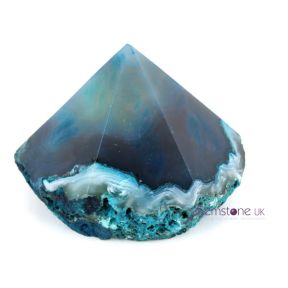 Agate Teal Part Polished Point 4