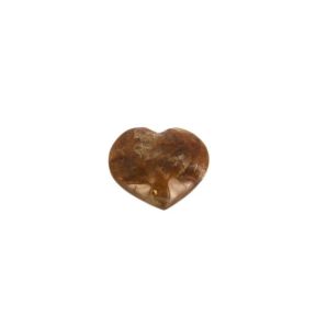 Quartz - Golden Healer Heart