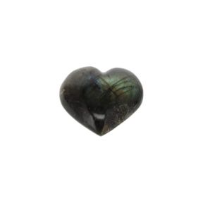Labradorite Puff Heart 4-5