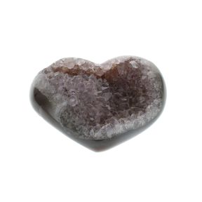 Agate Druzy Heart 11