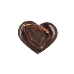 Agate Druzy Heart 15