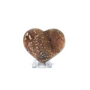 Agate Druzy Heart No 19