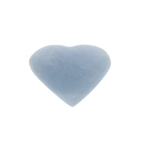 Blue Calcite Heart