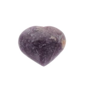 Lepidolite Heart