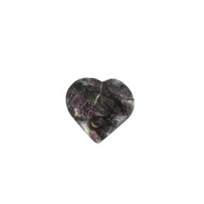 Pink Garnet Heart 1