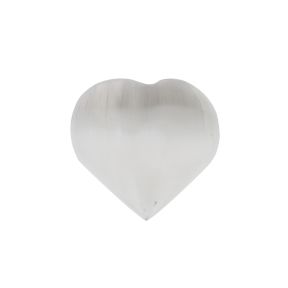Selenite Heart - Medium