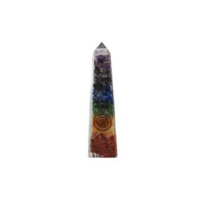 Chakra Orgone Obelisk