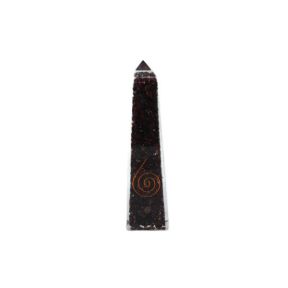 Garnet Orgone Obelisk