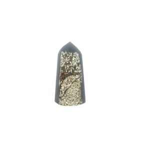Hematite & Pyrite Polished Point Size 9
