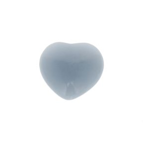 Angelite Puff Heart