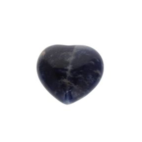 Sodalite Puff Heart