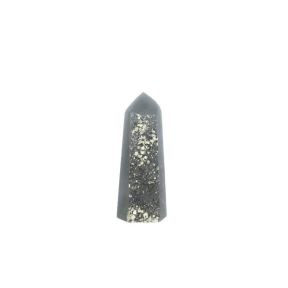 Hematite & Pyrite Polished Point