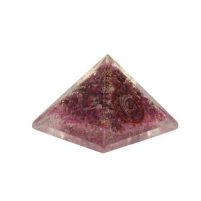 Ruby Orgone Pyramid
