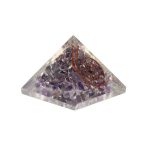 Amethyst Orgone Pyramid