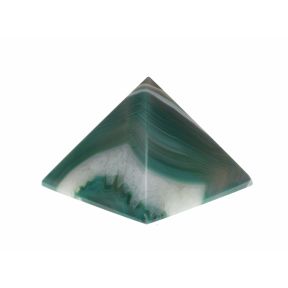 Green Agate Pyramid 8