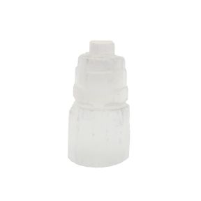 Selenite Rough Tower 2''