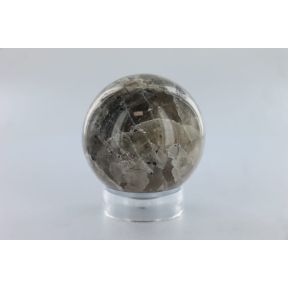 Tourmalinated Quartz Sphere 14
