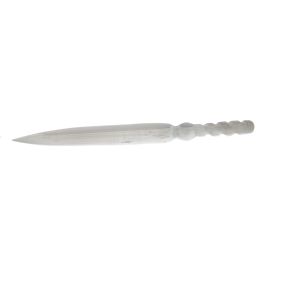 Selenite Spiral Sword