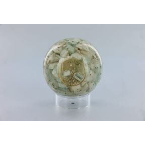 Amazonite Tree Of Life Orgone Sphere