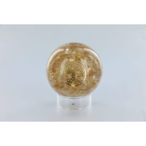 Citrine Tree Of Life Orgone Sphere